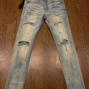 Amiri Thrasher Clay Indigo 30